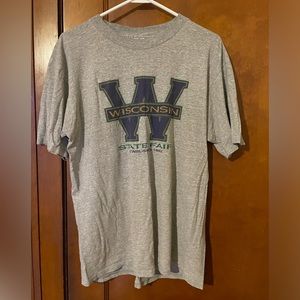 Vintage Wisconsin State Fair T Shirt